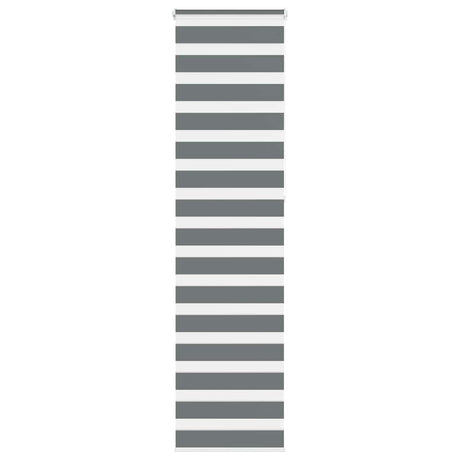 Vidaxx Zebra-Rollo 65x230 cm, Stoffbreite 60,9 cm, dunkelgrau