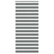 VidaXL Zebra-Rollo 95x230 cm Stoffbreite 90,9 cm Dunkelgrau