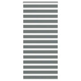 VidaXL Zebra-Rollo 95x230 cm Stoffbreite 90,9 cm Dunkelgrau