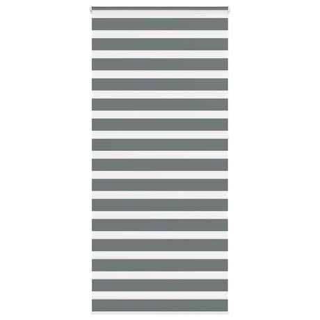 Vidaxx Zebra-Rollo 105x230 cm Stoffbreite 100,9 cm dunkelgrau