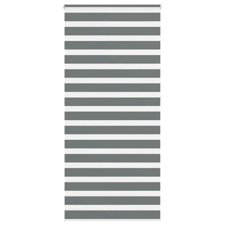 Vidaxx Zebra-Rollo 110x230 cm, Stoffbreite 105,9 cm, dunkelgrau