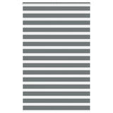 VidaXL Zebra-Rollo 140x230 cm Stoffbreite 135,9 cm Dunkelgrau