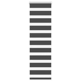 Vidaxx Zebra-Rollo 45x100 cm Stoffbreite 40,9 cm Schwarz
