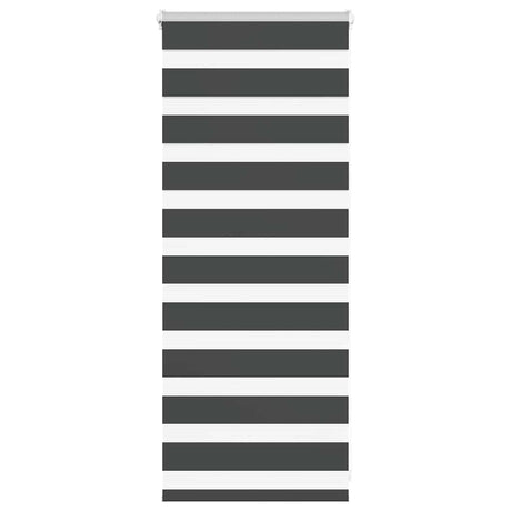 VidaXL Zebra-Rollo 60x100 cm Stoffbreite Schwarz 55,9 cm