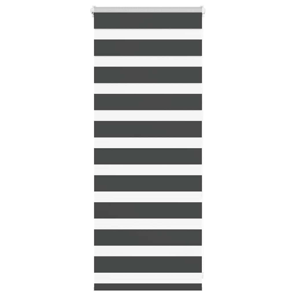 VidaXL Zebra-Rollo 60x100 cm Stoffbreite Schwarz 55,9 cm