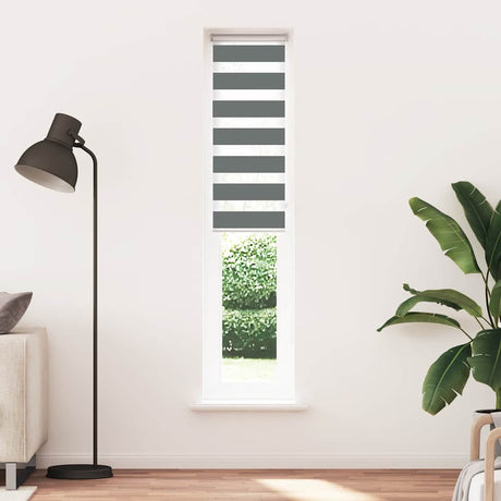 Vidaxx Zebra-Rollo 120x100 cm Stoffbreite 115,9 cm Schwarz