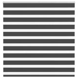Vidaxx Zebra-Rollo 140x100 cm Stoffbreite 135,9 cm Schwarz