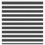 Vidaxx Zebra-Rollo 145x100 cm Stoffbreite 140,9 cm schwarz