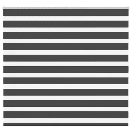 Vidaxx Zebra-Rollo 155x100 cm Stoffbreite 150,9 cm Schwarz