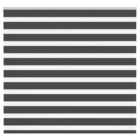 Vidaxx Zebra-Rollo 165x100 cm Stoffbreite 160,9 cm schwarz