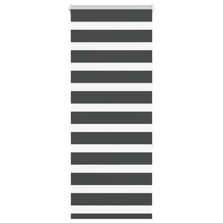 VidaXL Zebra-Rollo 60x150 cm Stoffbreite Schwarz 55,9 cm