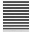 VidaXL Zebra-Rollo 120x150 cm Stoffbreite 115,9 cm Schwarz