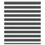 VidaXL Zebra-Rollo 120x150 cm Stoffbreite 115,9 cm Schwarz
