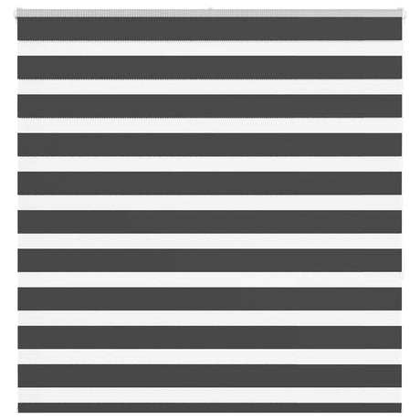 VidaXL Zebra-Rollo 150x150 cm Stoffbreite 145,9 cm Schwarz