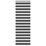 VidaXL Zebra-Rollo 80x200 cm Stoffbreite 75,9 cm Schwarz