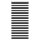 Vidaxx Zebra-Rollo 95x200 cm Stoffbreite 90,9 cm Schwarz
