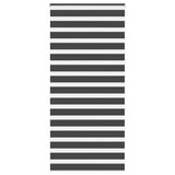 VidaXL Zebra-Rollo 110x200 cm Stoffbreite 105,9 cm Schwarz