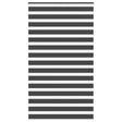 VidaXL Zebra-Rollo 125x200 cm Stoffbreite 120,9 cm Schwarz
