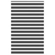 VidaXL Zebra-Rollo 145x200 cm Stoffbreite 140,9 cm Schwarz