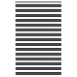 VidaXL Zebra-Rollo 145x200 cm Stoffbreite 140,9 cm Schwarz