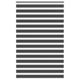 VidaXL Zebra-Rollo 150x200 cm Stoffbreite 145,9 cm Schwarz