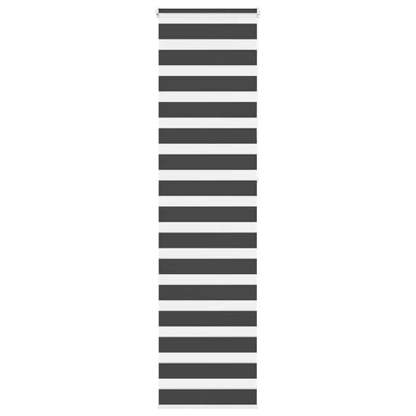 VidaXL Zebra-Rollo 60x230 cm Stoffbreite Schwarz 55,9 cm