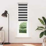VidaXL Zebra-Rollo 60x230 cm Stoffbreite Schwarz 55,9 cm