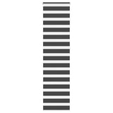 VidaXL Zebra-Rollo 65x230 cm Stoffbreite 60,9 cm Schwarz