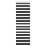 VidaXL Zebra-Rollo 75x230 cm Stoffbreite 70,9 cm Schwarz