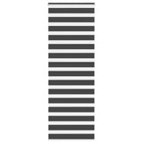 VidaXL Zebra-Rollo 90x230 cm Stoffbreite 85,9 cm Schwarz