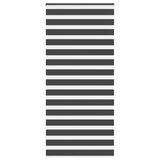 Vidaxx Zebra-Rollo 95x230 cm Stoffbreite 90,9 cm Schwarz