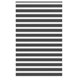VidaXL Zebra-Rollo 145x230 cm Stoffbreite 140,9 cm Schwarz