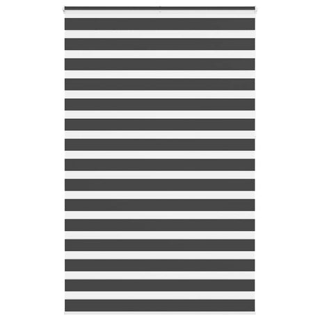 VidaXL Zebra-Rollo 150x230 cm Stoffbreite 145,9 cm Schwarz