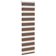 Vidaxx Zebra-Rollo 40x100 cm Stoffbreite 35,9 cm Polyester braun