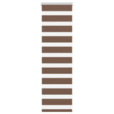 Vidaxx Zebra-Rollo 50x100 cm Stoffbreite 45,9 cm Polyester braun