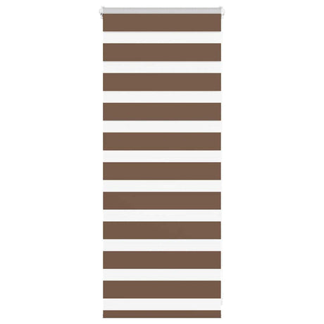 Vidaxx Zebra-Rollo 60x100 cm Stoffbreite 55,9 cm Polyester braun