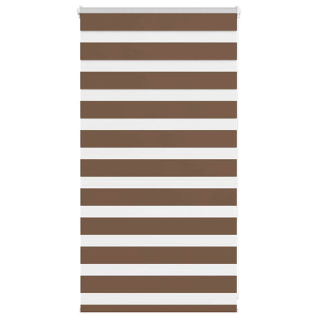 Vidaxx Zebra-Rollo 70x100 cm Stoffbreite 65,9 cm Polyester braun