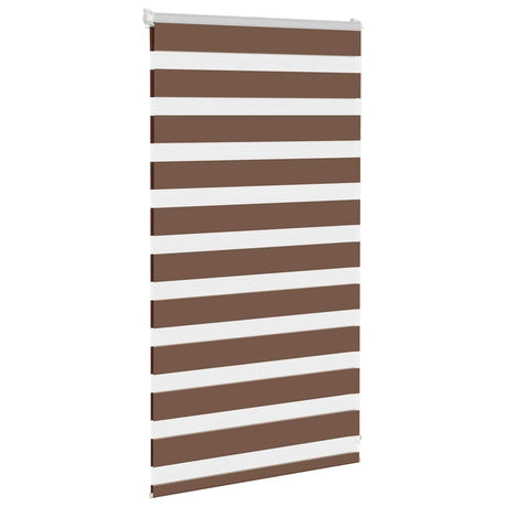 Vidaxx Zebra-Rollo 70x100 cm Stoffbreite 65,9 cm Polyester braun
