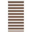 Vidaxx Zebra-Rollo 75x100 cm Stoffbreite 70,9 cm Polyester braun