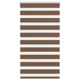 Vidaxx Zebra-Rollo 80x100 cm Stoffbreite 75,9 cm Polyester braun
