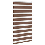 Vidaxx Zebra-Rollo 90x100 cm Stoffbreite 85,9 cm Polyester braun