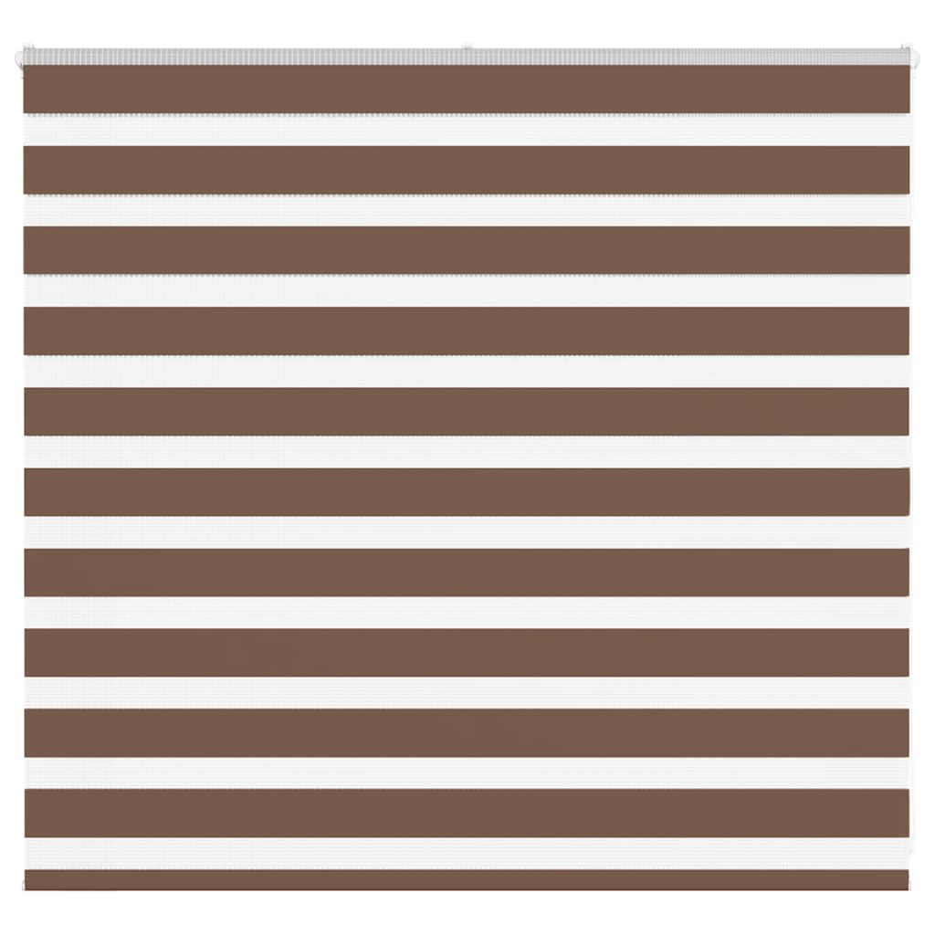 VidaXL Zebra-Rollo 160x100 cm Stoffbreite 155,9 cm Polyester braun