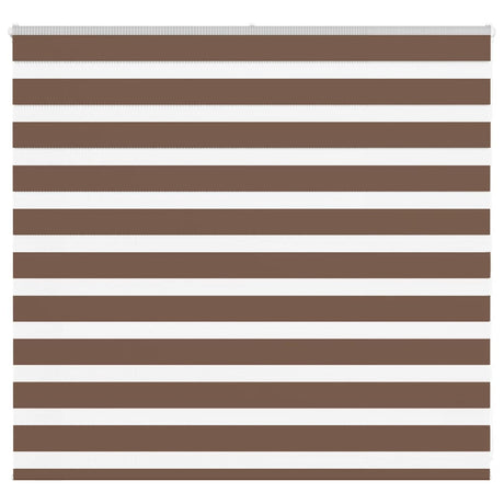 VidaXL Zebra-Rollo 160x100 cm Stoffbreite 155,9 cm Polyester braun