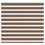VidaXL Zebra-Rollo 165x100 cm Stoffbreite 160,9 cm Polyester braun