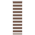 VidaXL Zebra-Rollo 40x150 cm Stoffbreite 35,9 cm Polyester braun