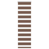 VidaXL Zebra-Rollo 40x150 cm Stoffbreite 35,9 cm Polyester braun