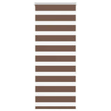 Vidaxx Zebra-Rollo 60x150 cm Stoffbreite 55,9 cm Polyester braun