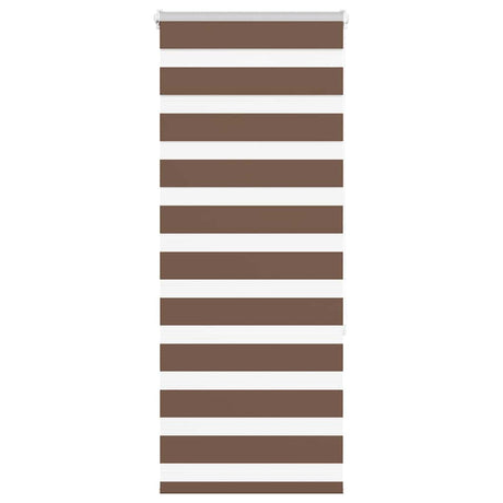 Vidaxx Zebra-Rollo 60x150 cm Stoffbreite 55,9 cm Polyester braun