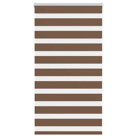 Vidaxx Zebra-Rollo 70x150 cm Stoffbreite 65,9 cm Polyester braun