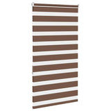 Vidaxx Zebra-Rollo 85x150 cm Stoffbreite 80,9 cm Polyester braun